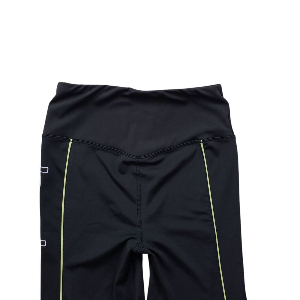 Bebe Sport Contour Aruba Bike Shorts Womens Small Black High Rise Cycling - Picture 9 of 9
